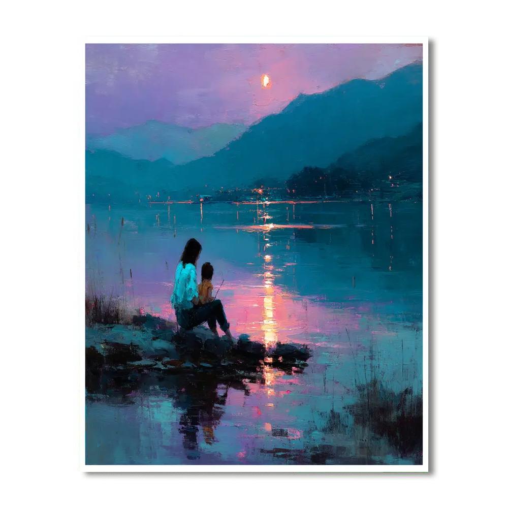 Evening Reflection Paint By Number