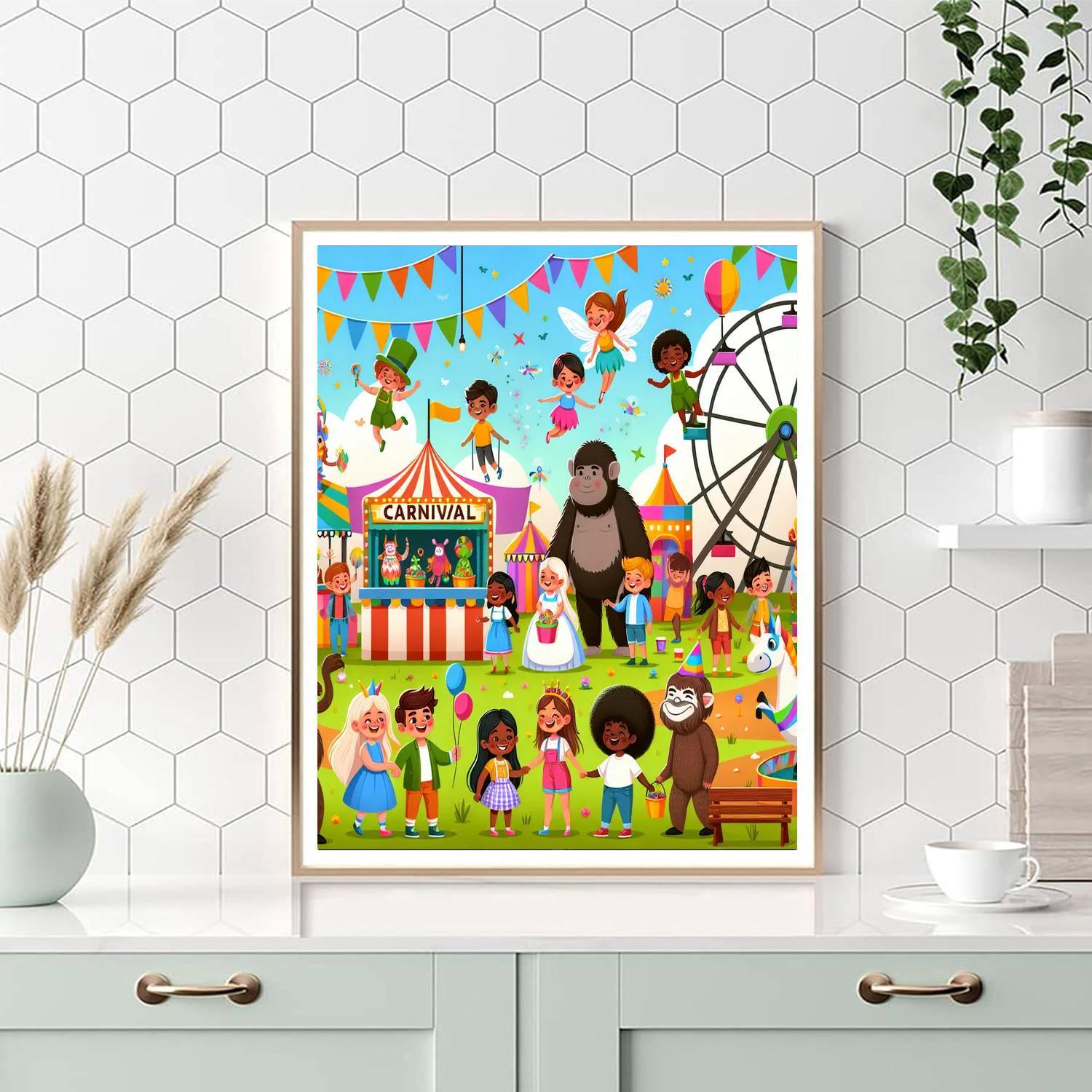 Fairy Tale Carnival Paint By Color