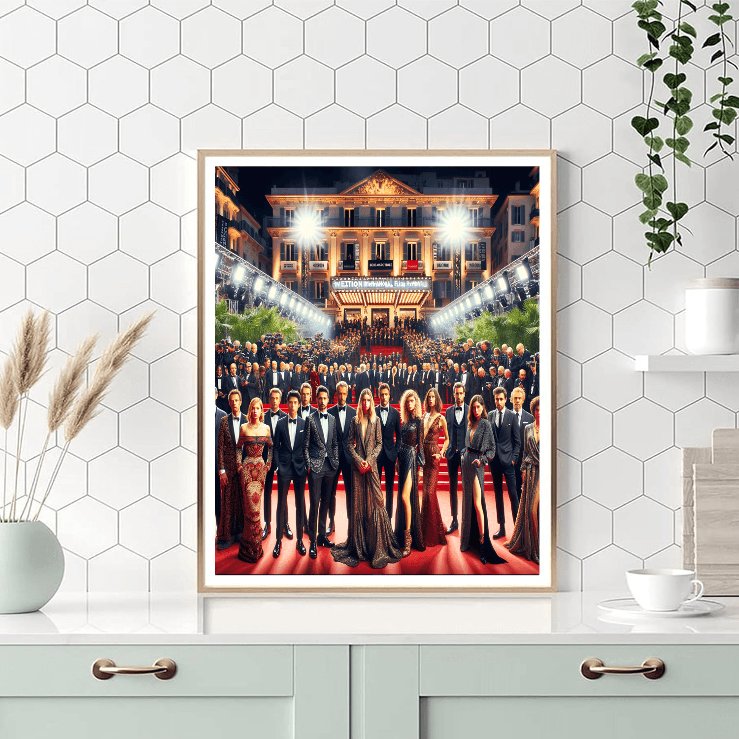 Cannes Film Festival Numbered Painting Kits