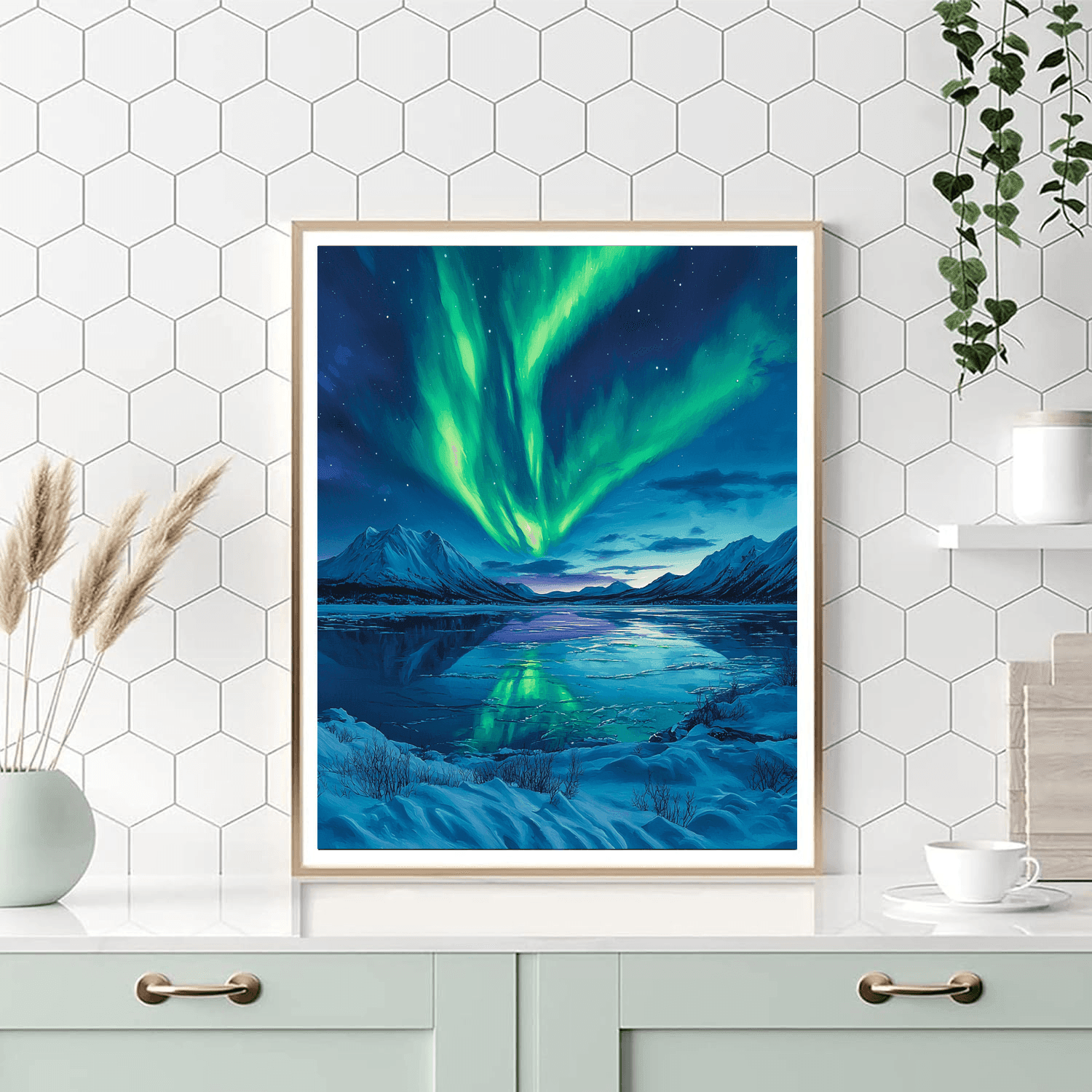 Tromsø's Polar Night Paint By Numbers Kits