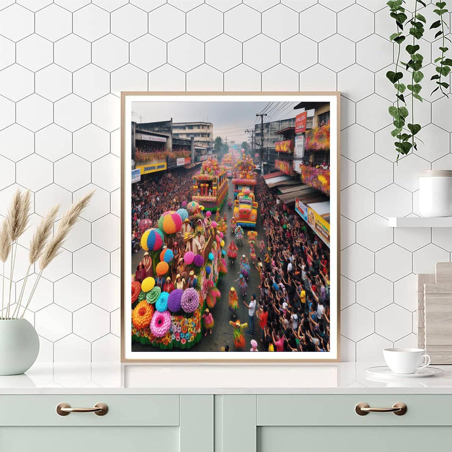 Carnival Of Flowers - Zundert Number Painting