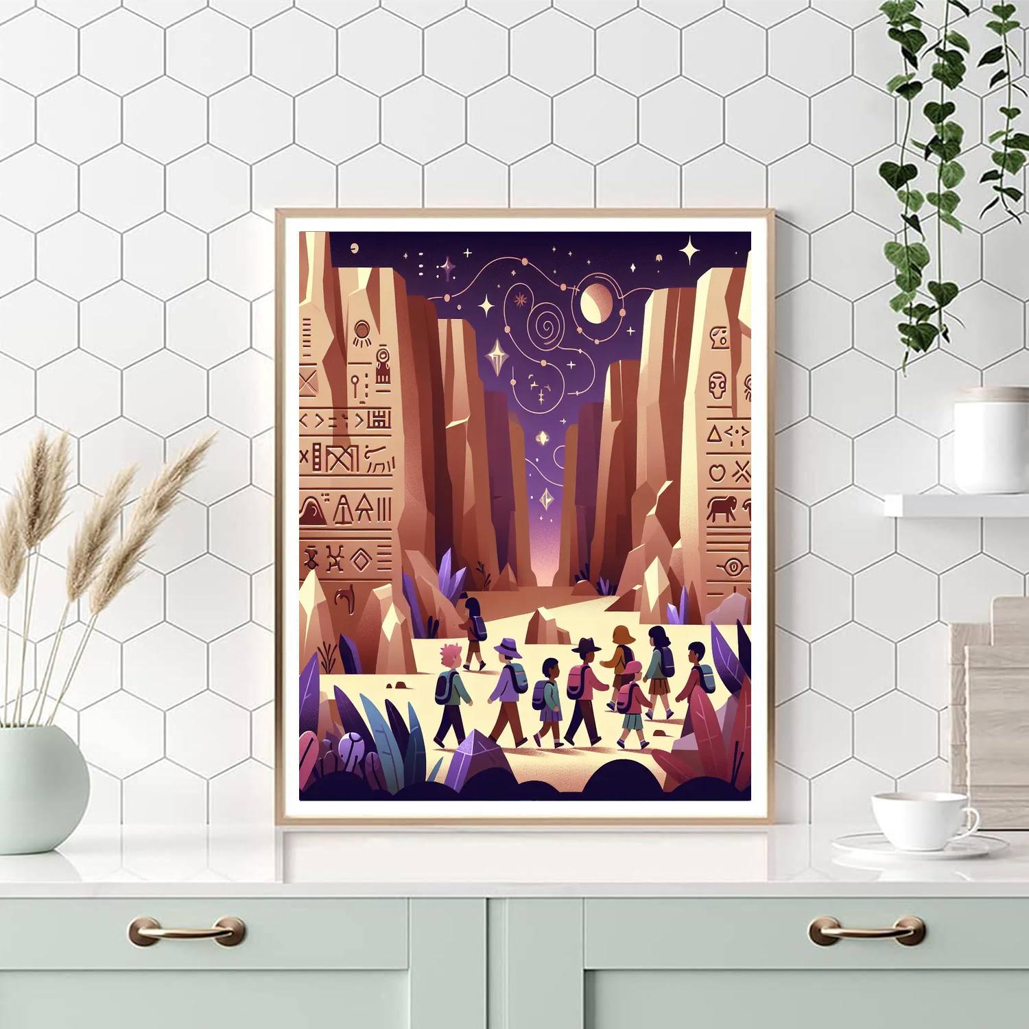 Mystic Canyon Quest Paint By Number