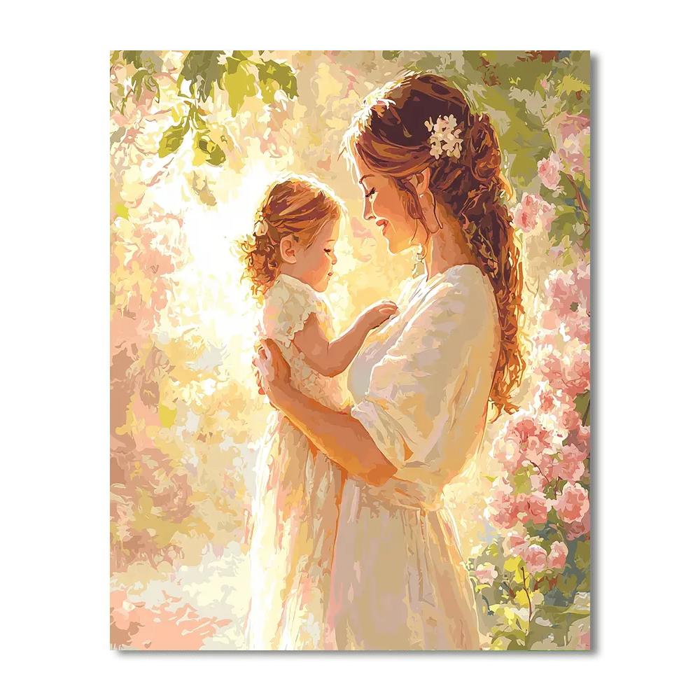Embraced By Love Number Painting