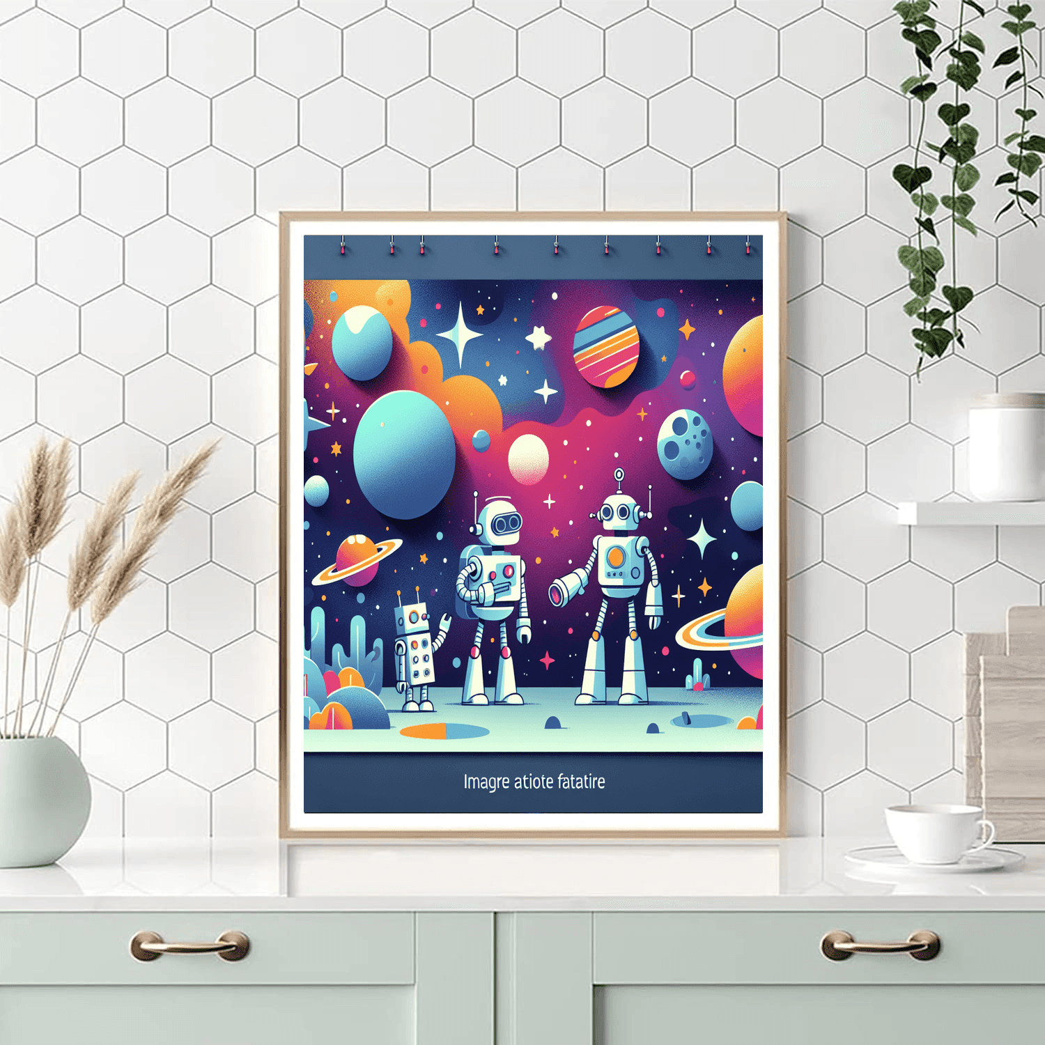Robots In Space Adventure Paint By Number