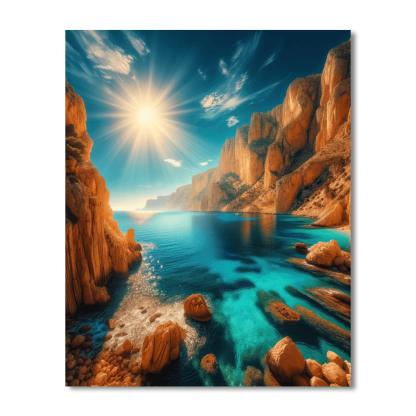 Mediterranean Marvel Numbered Painting Kits
