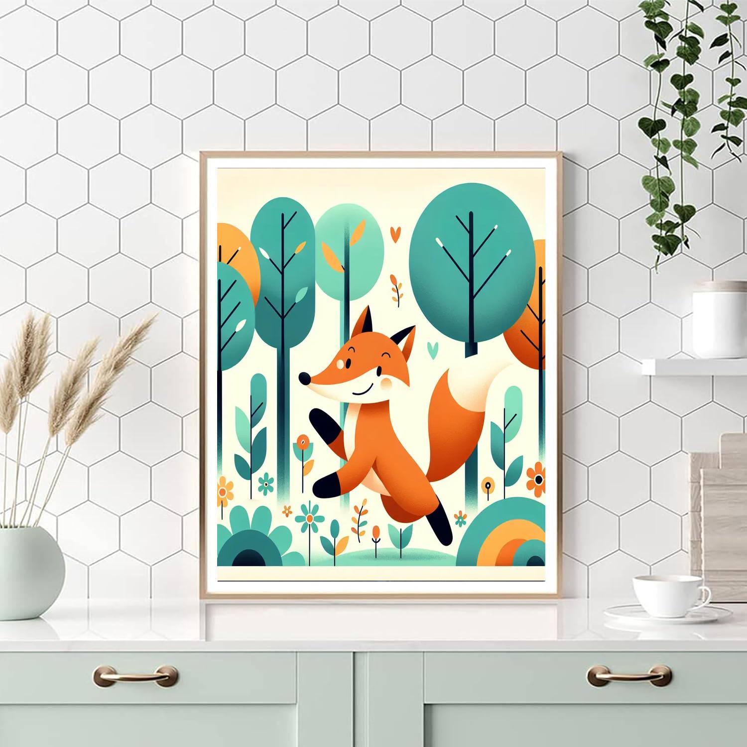 Merry Fox Paint By Numbers Kits