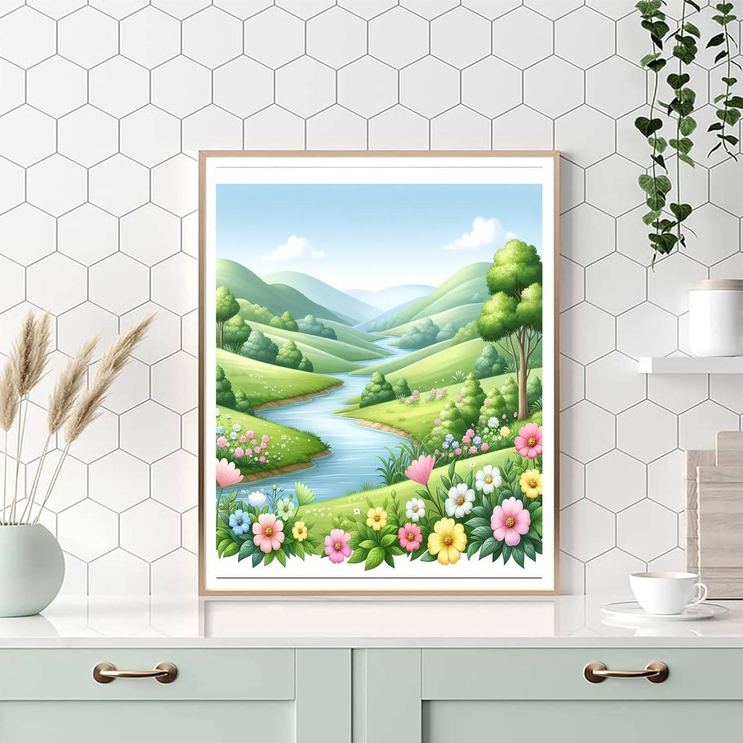 Charming Nature's Harmony Numbered Painting Kits