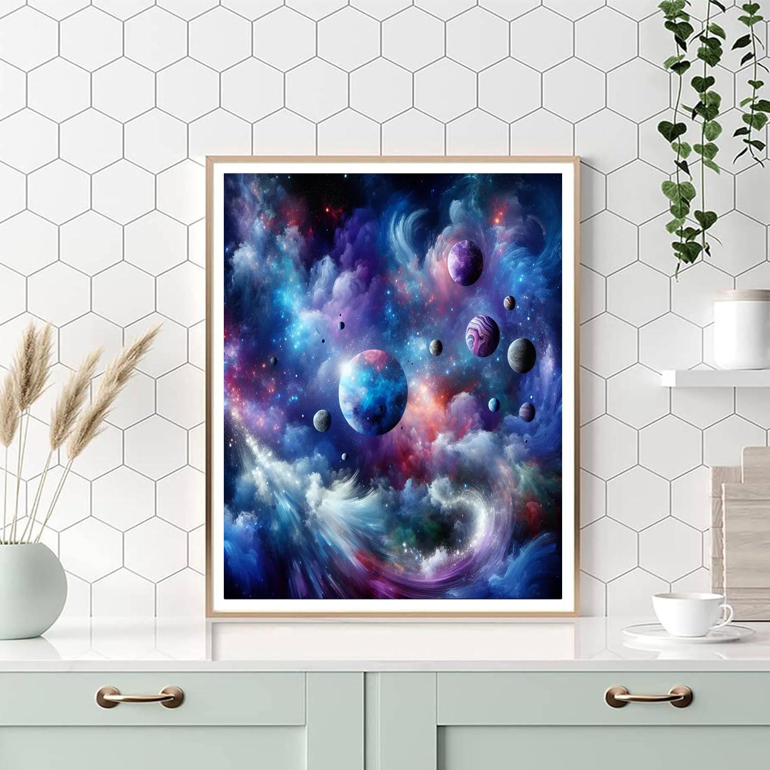 Celestial Planetary Wonder Paint By Numbers