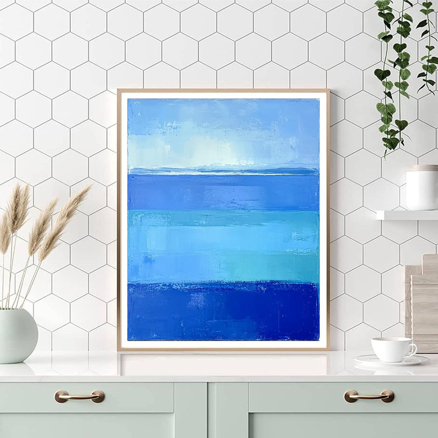 Mark Rothko Inspired Transcendent Equilibrium  Painting Number Kit