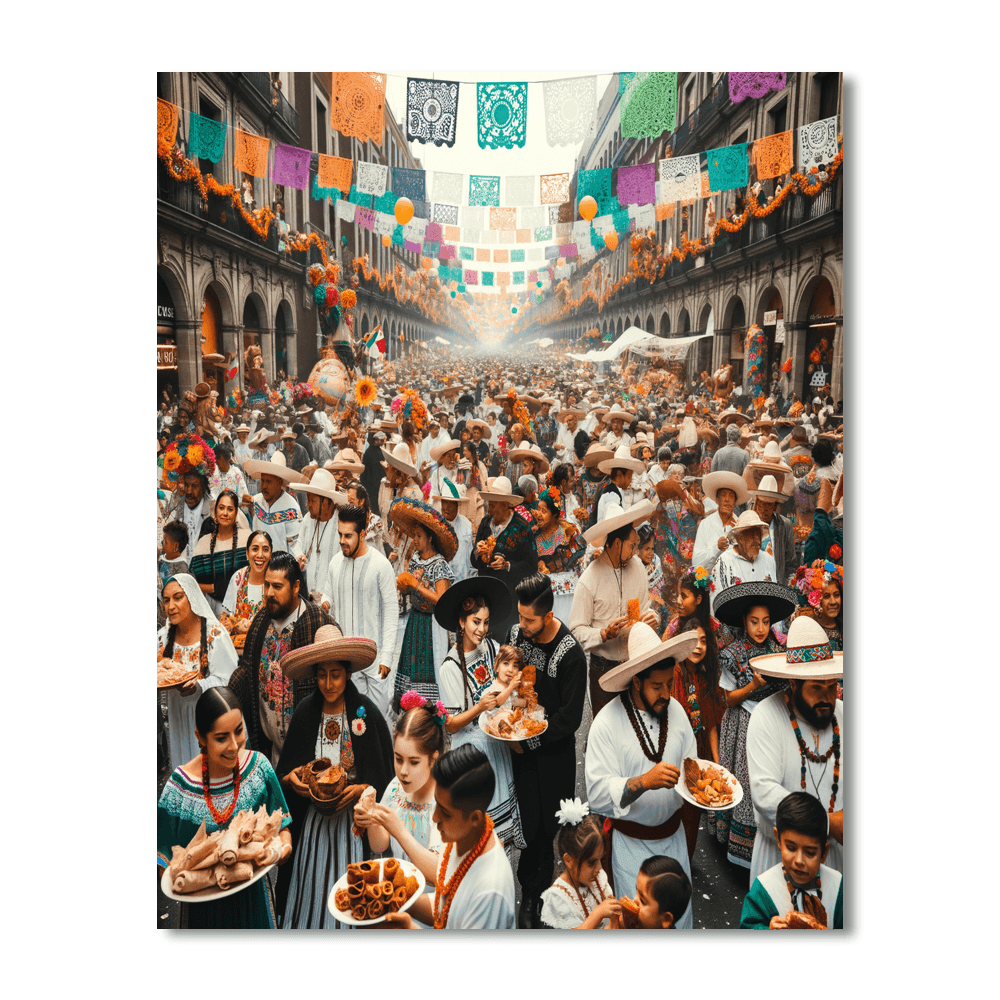 Día De La Candelaria - Mexico Painting By Numbers Kit