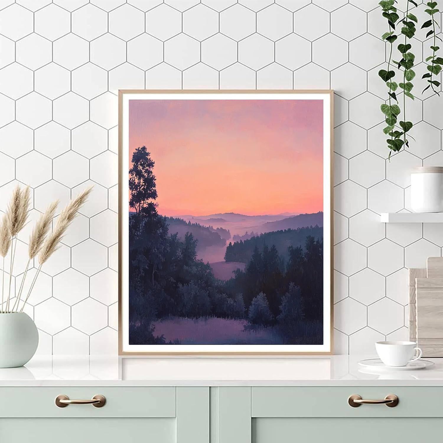 Edgar Degas Inspired Echoes Of Twilight  Paint By Number