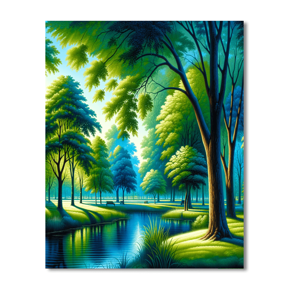 Park's Serenity Paint By Numbers