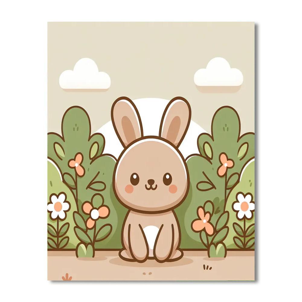 Curious Rabbit Numbered Painting Kits