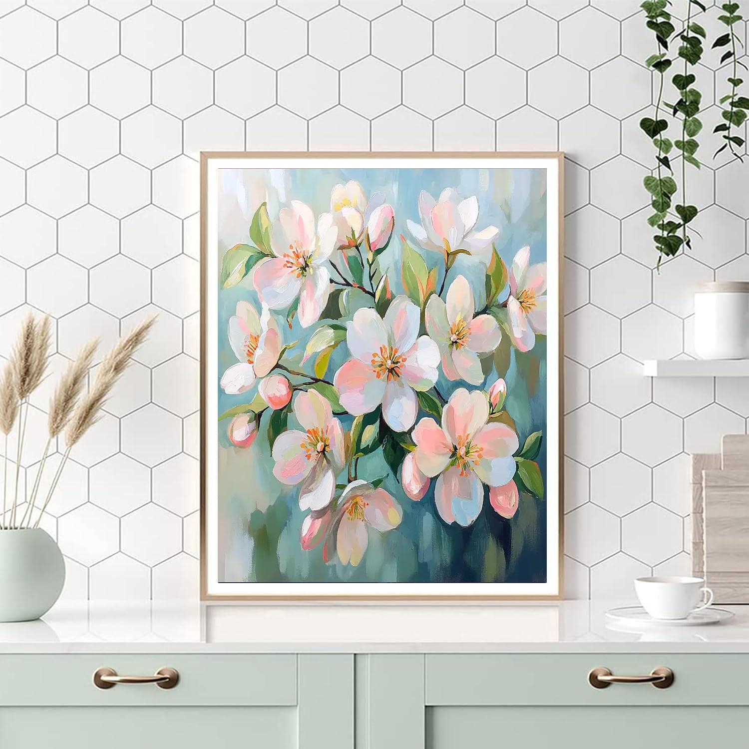 Edgar Degas Inspired Echoes Of Spring Blossoms  Paint By Numbers