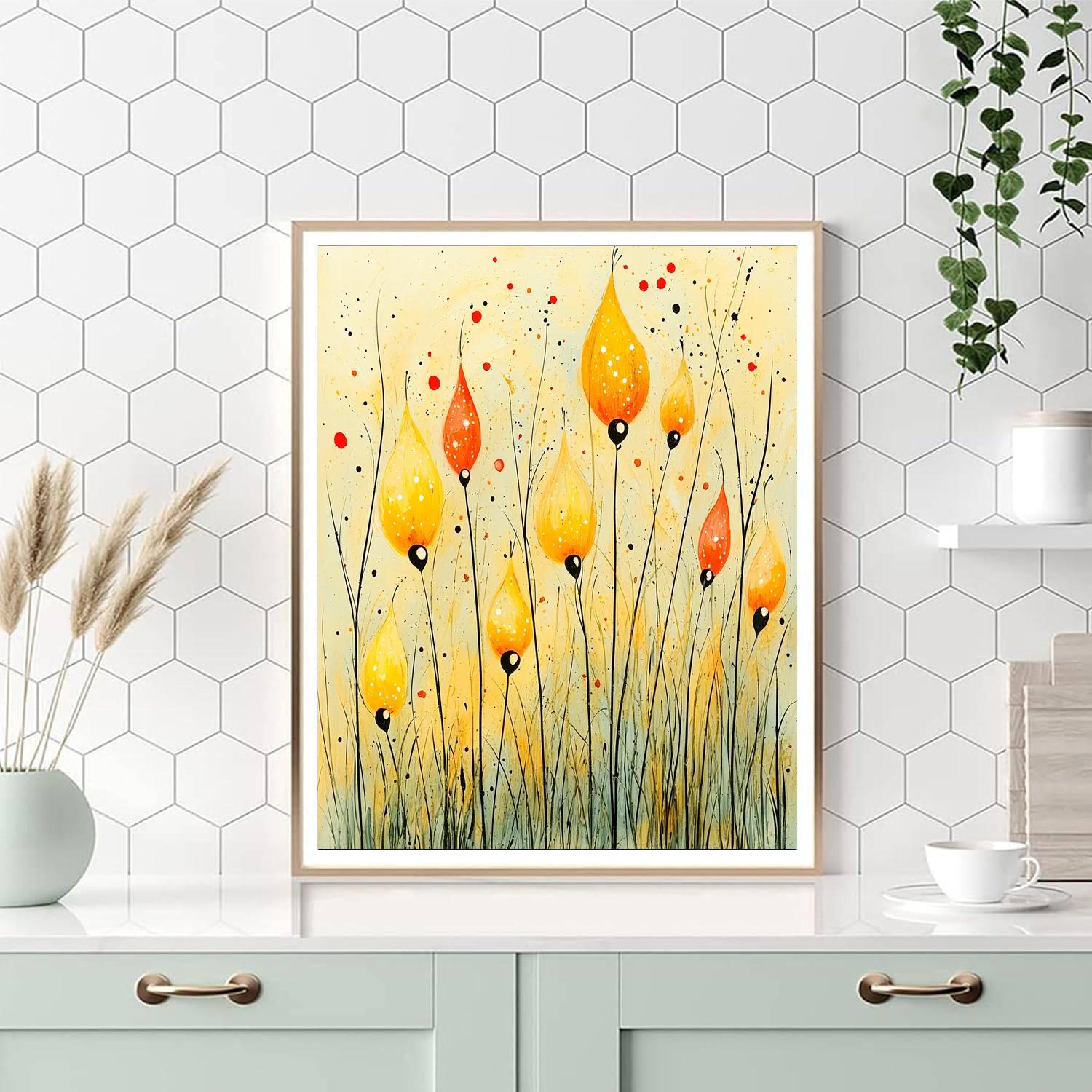 Joan Miró Inspired Surreal Journeys  Paint By Numbers Art