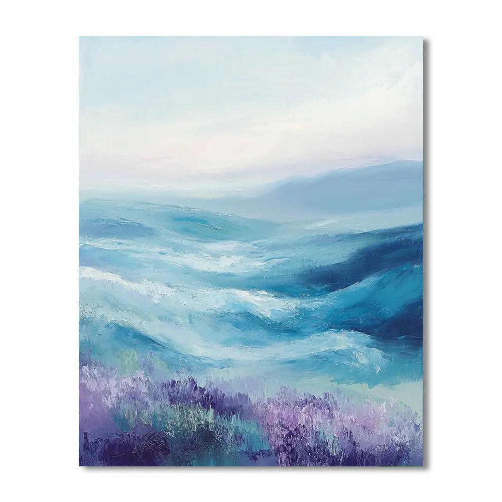 Edgar Degas Inspired Dreamscape Serenity  DIY Paint By Numbers