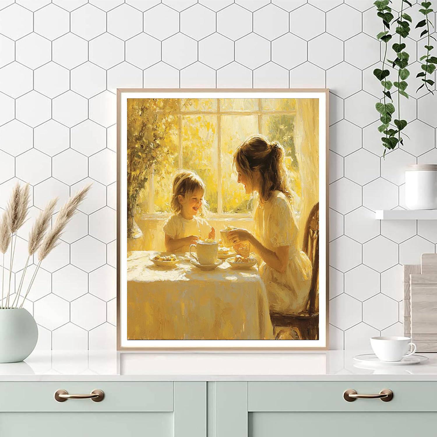 Sunshine Through The Window Paint By Color