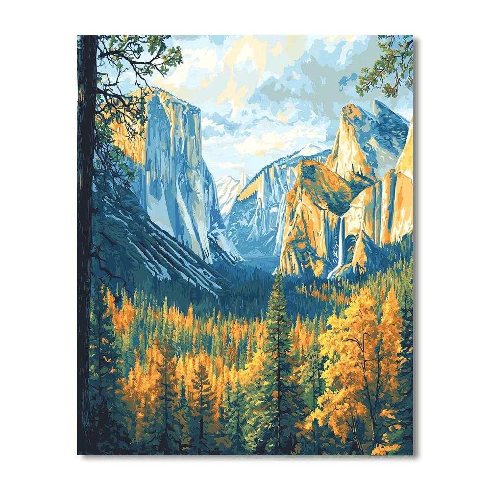 Michelangelo Inspired Eternal Nature  Paint By Numbers