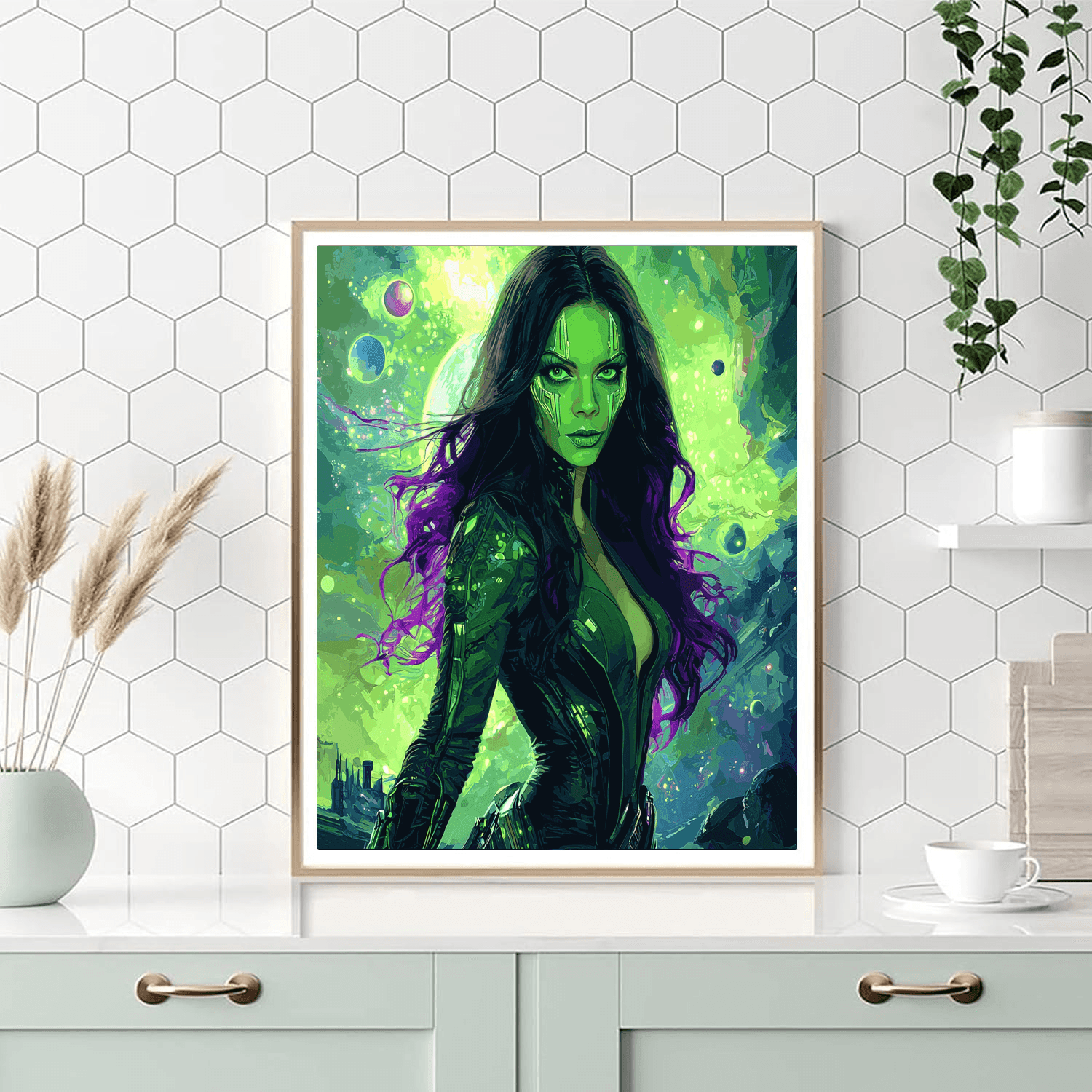 Zoe Saldana: The Fearless Force Of The Stars Paint By Number