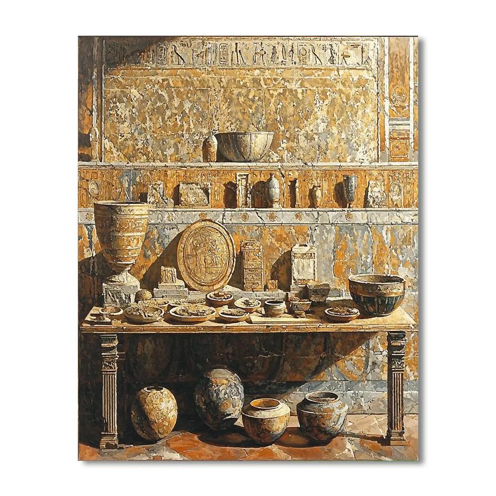 Sir Lawrence Alma-Tadema Inspired Ancient Relics  Paint By Numbers Kits