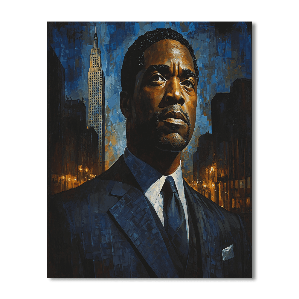 Denzel Washington: The Majestic Voice Of Power Paint By Number