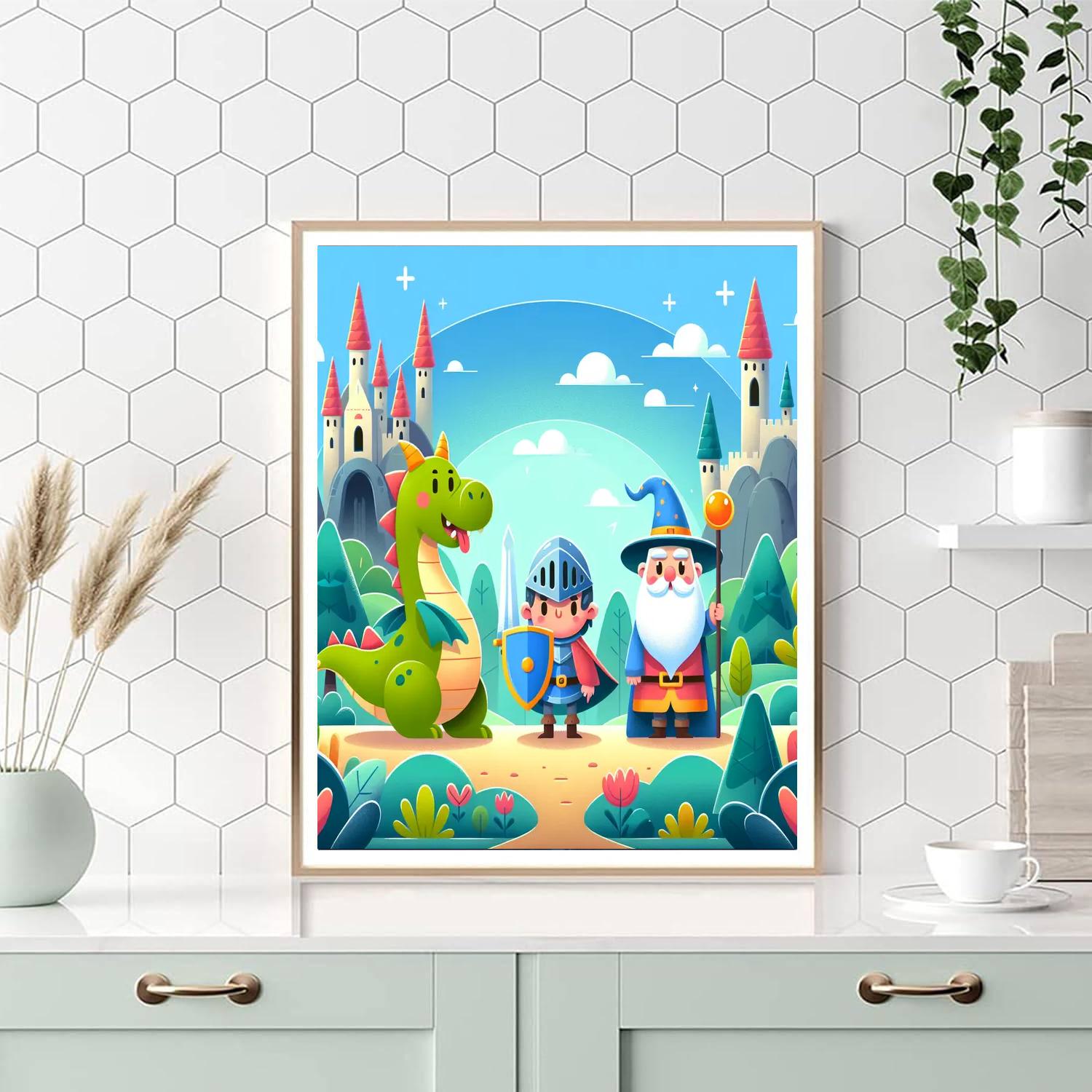 Fantasy Adventure Tales Paint By Numbers