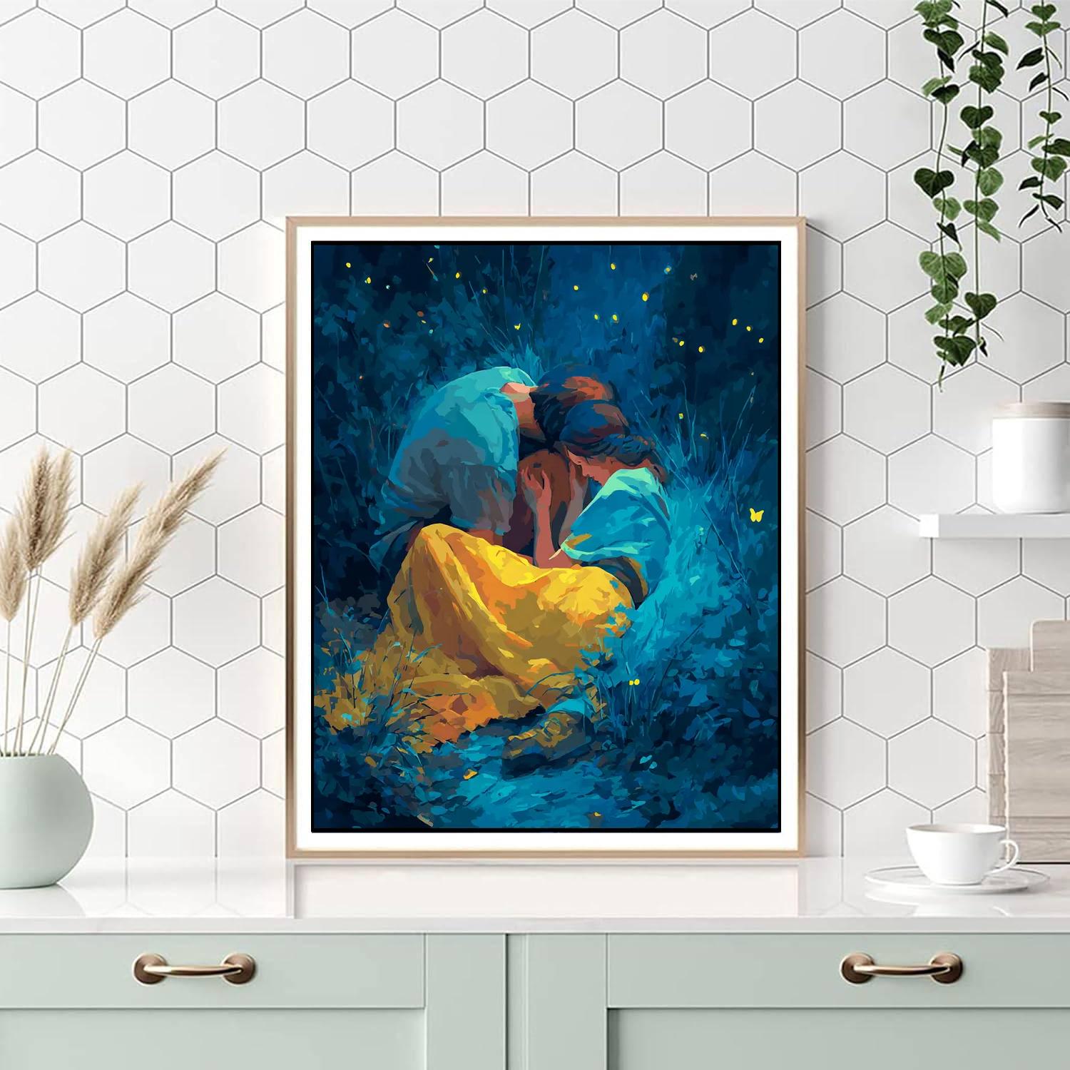 Whispers Of Love In The Night DIY Paint By Numbers