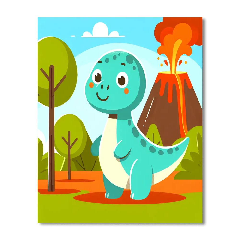 Prehistoric Park Paint By Numbers Kits