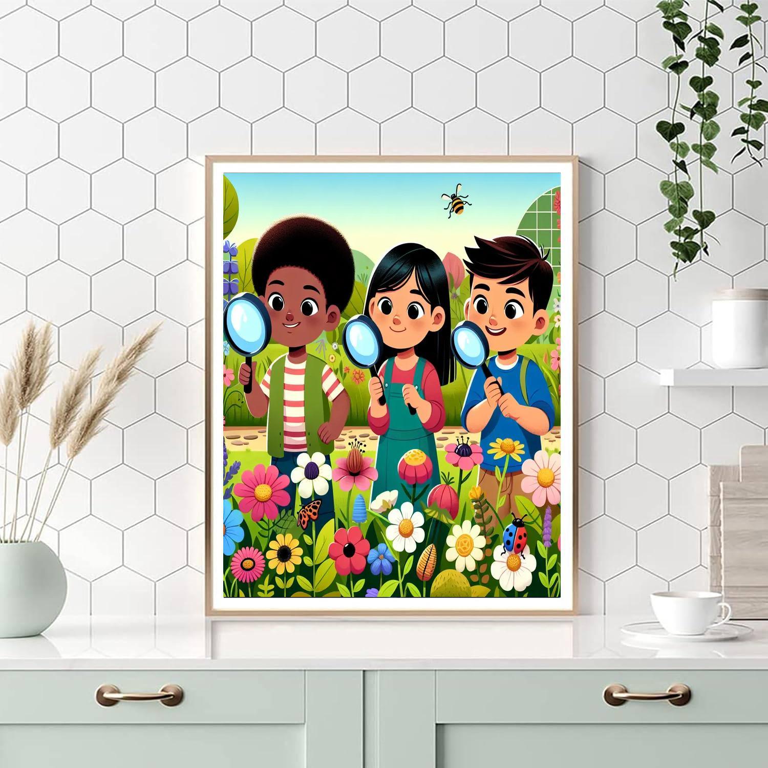 Garden Discovery Journey Paint By Numbers