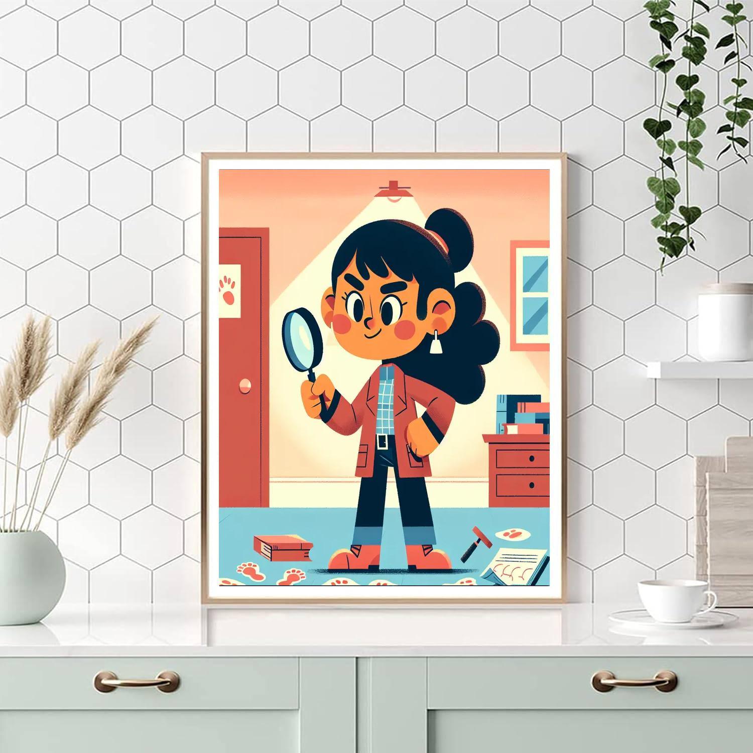 Little Detective's Casebook Paint By Number