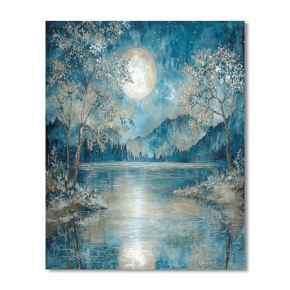 Vincent Van Gogh Inspired Dreamscape Night  Paint By Numbers