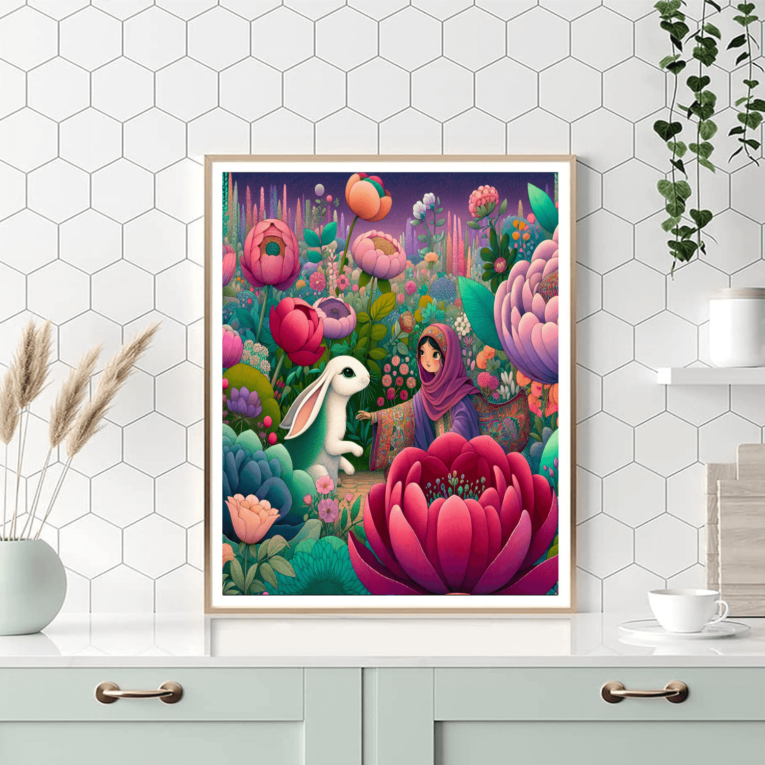 Alice's Adventure Paint By Numbers Art