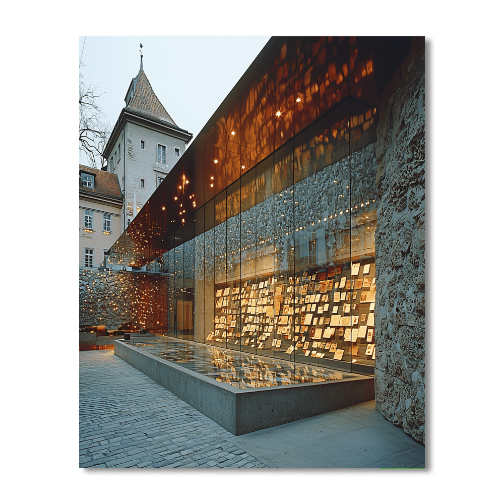 Museum Of Broken Relationships Painting Number Kit