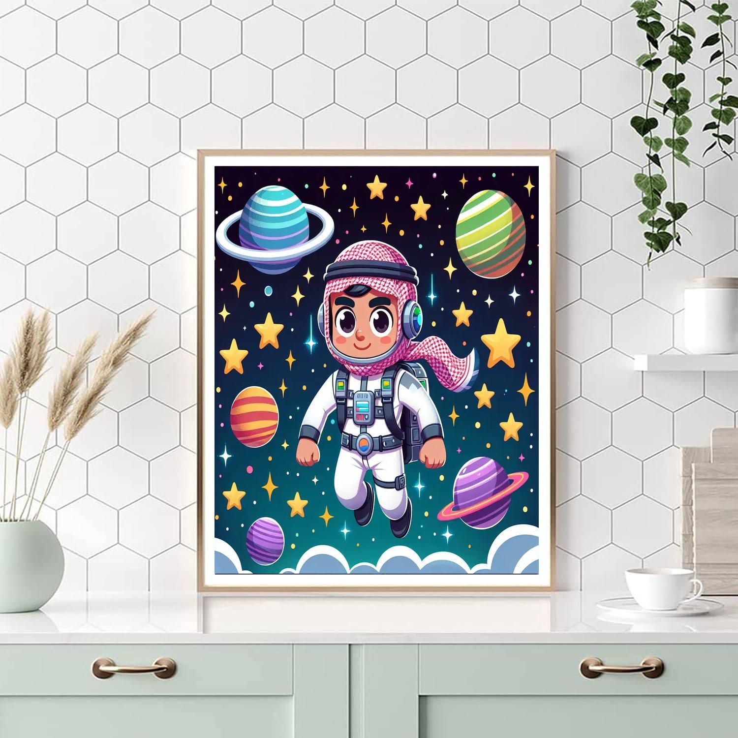 Space Ranger Galactic Patrol Paint By Number