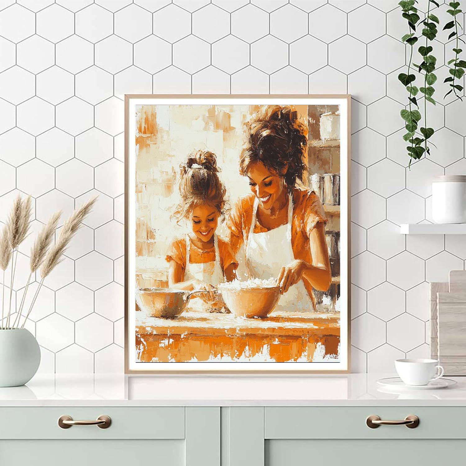 Home Baked Memories DIY Paint By Numbers