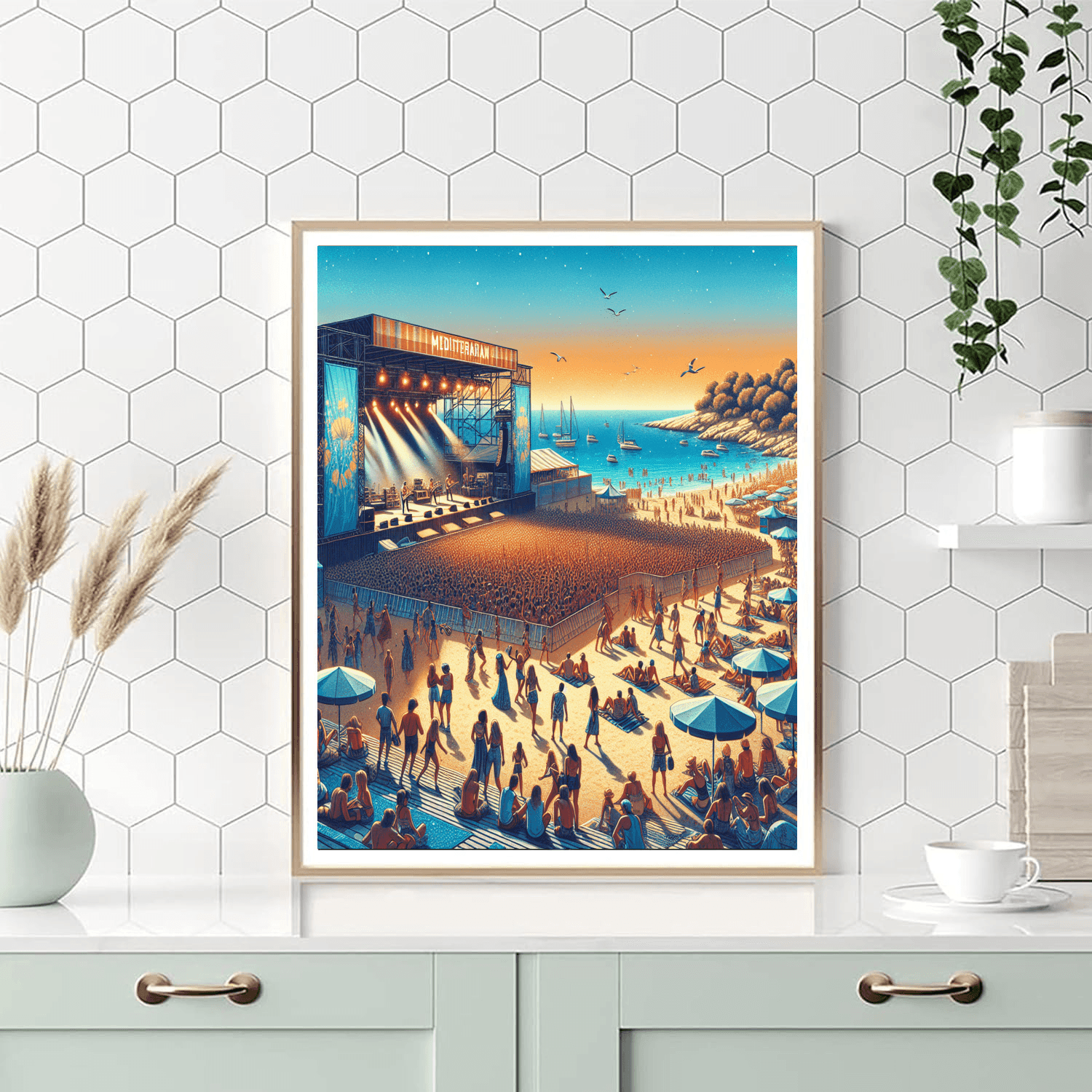 Fib Benicàssim Festival - Spain Numbered Painting Kits