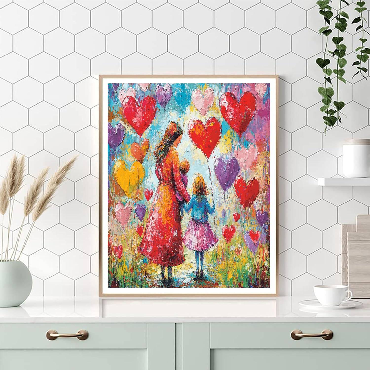 Hearts Full Of Love Paint By Numbers Kits