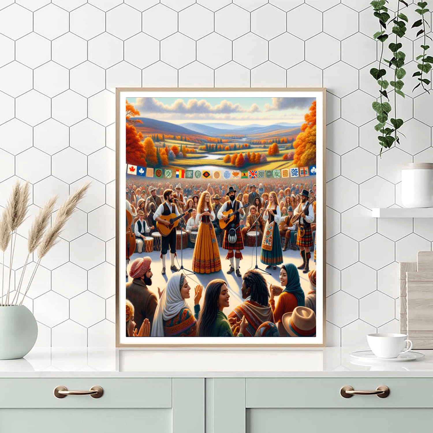 Celtic Colours - Canada Number Painting