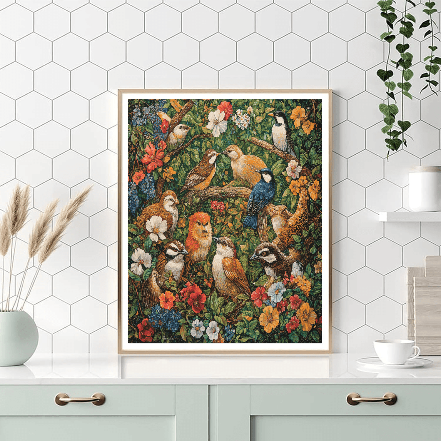 John James Audubon Inspired Wild Animal Kingdom  Paint By Numbers Kits