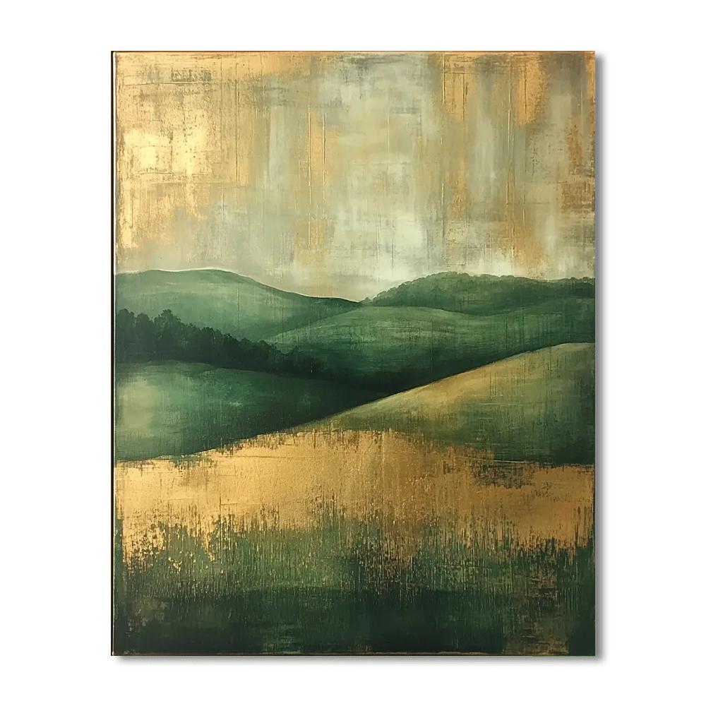 Mark Rothko Inspired Whispering Earth  Numbered Painting Kits