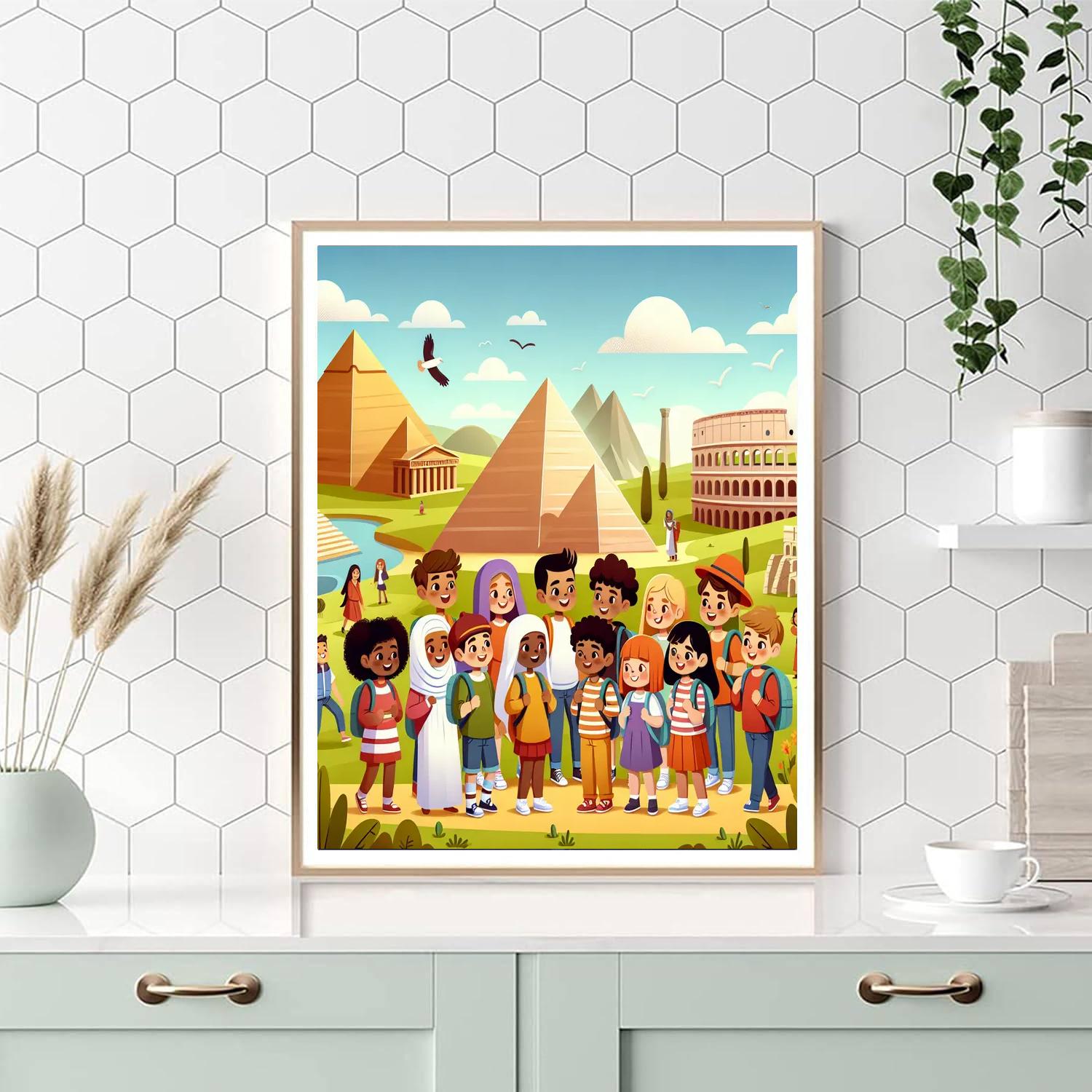 Ancient Civilizations Journey DIY Paint By Numbers