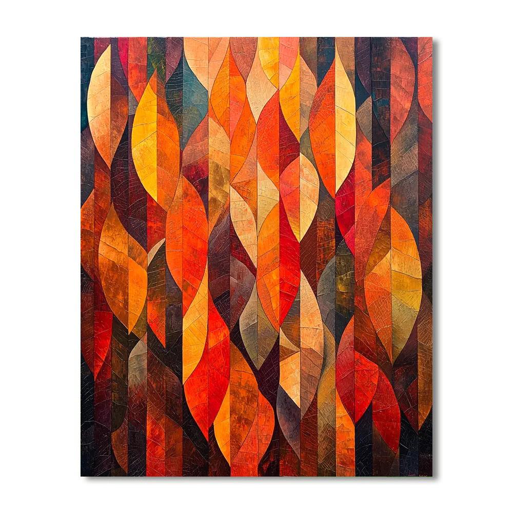 Paul Cézanne Inspired Lush Autumn Retreat  Paint By Numbers Kits
