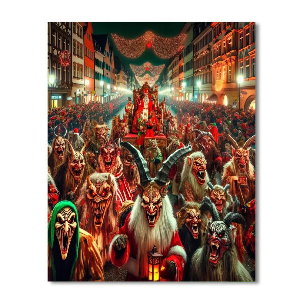 Krampus Parade - Germany Paint By Number