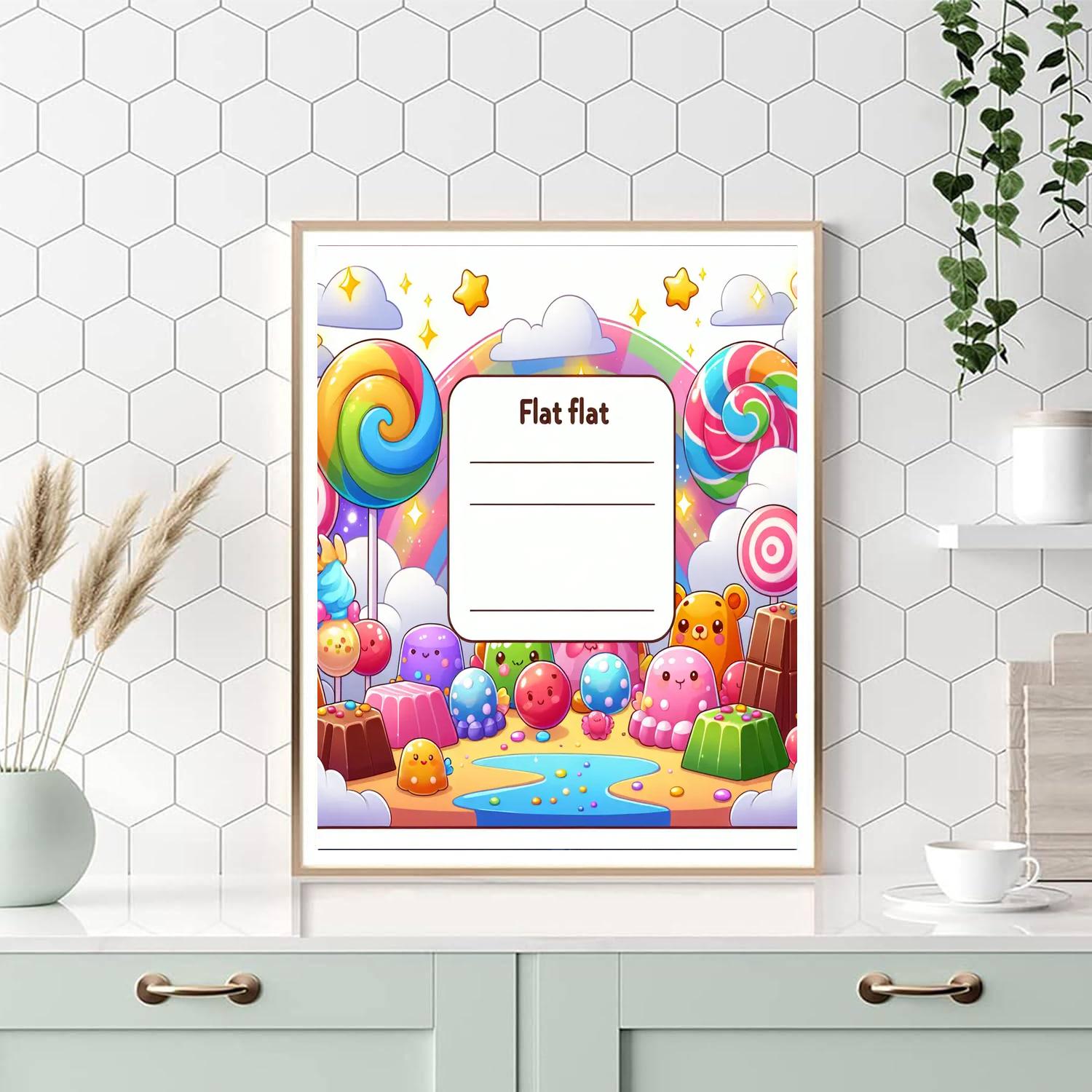 Exploring The Candy Kingdom Paint By Numbers Art