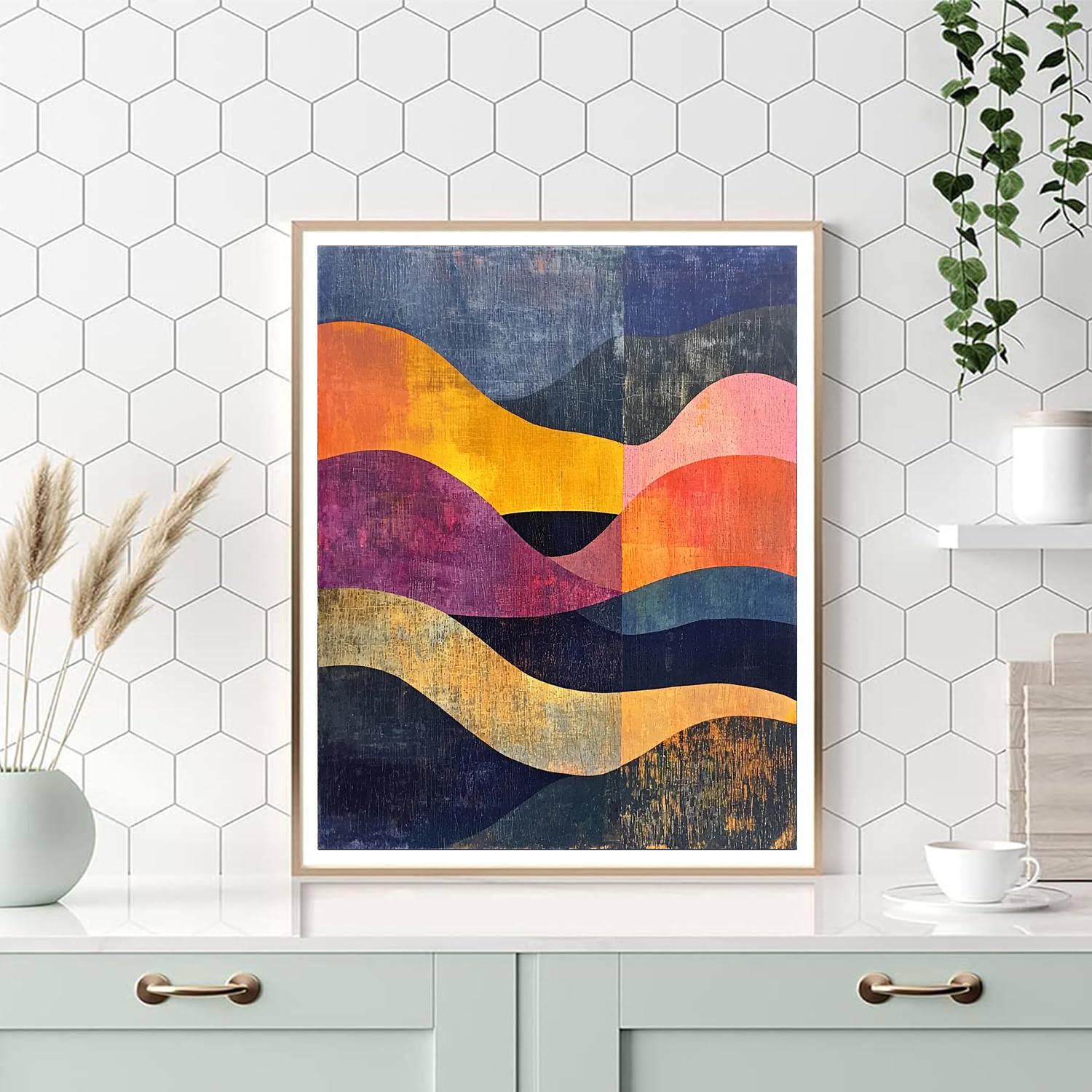 Paul Klee Inspired Journey Of Abstraction  Paint By Number