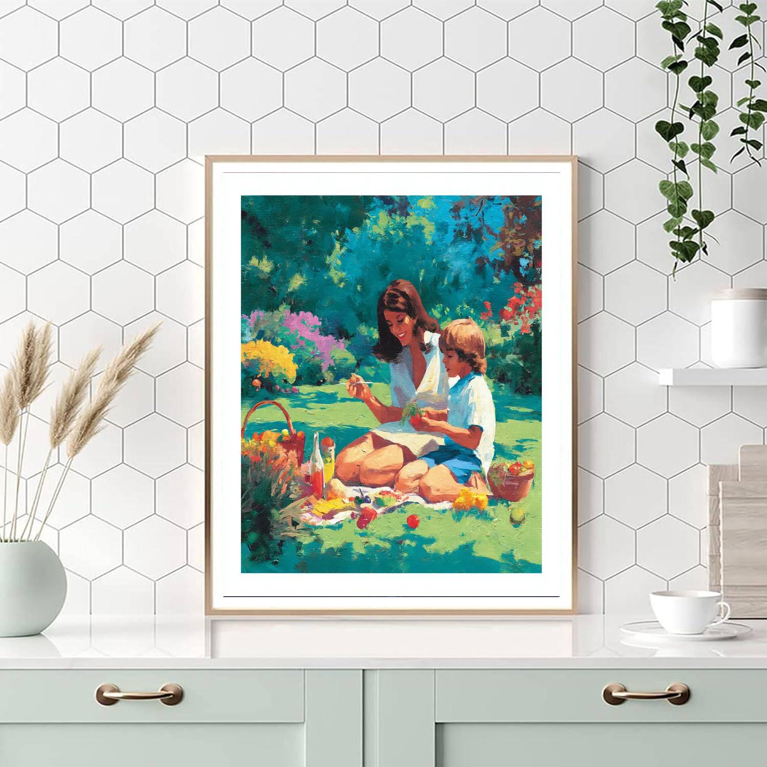 Heartfelt Garden Gathering Paint By Numbers Kits