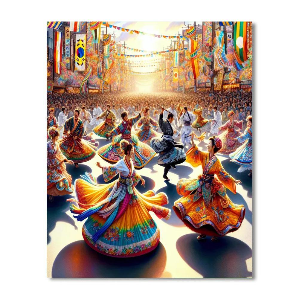 Hokkaido Yosakoi Festival - Japan Paint By Numbers