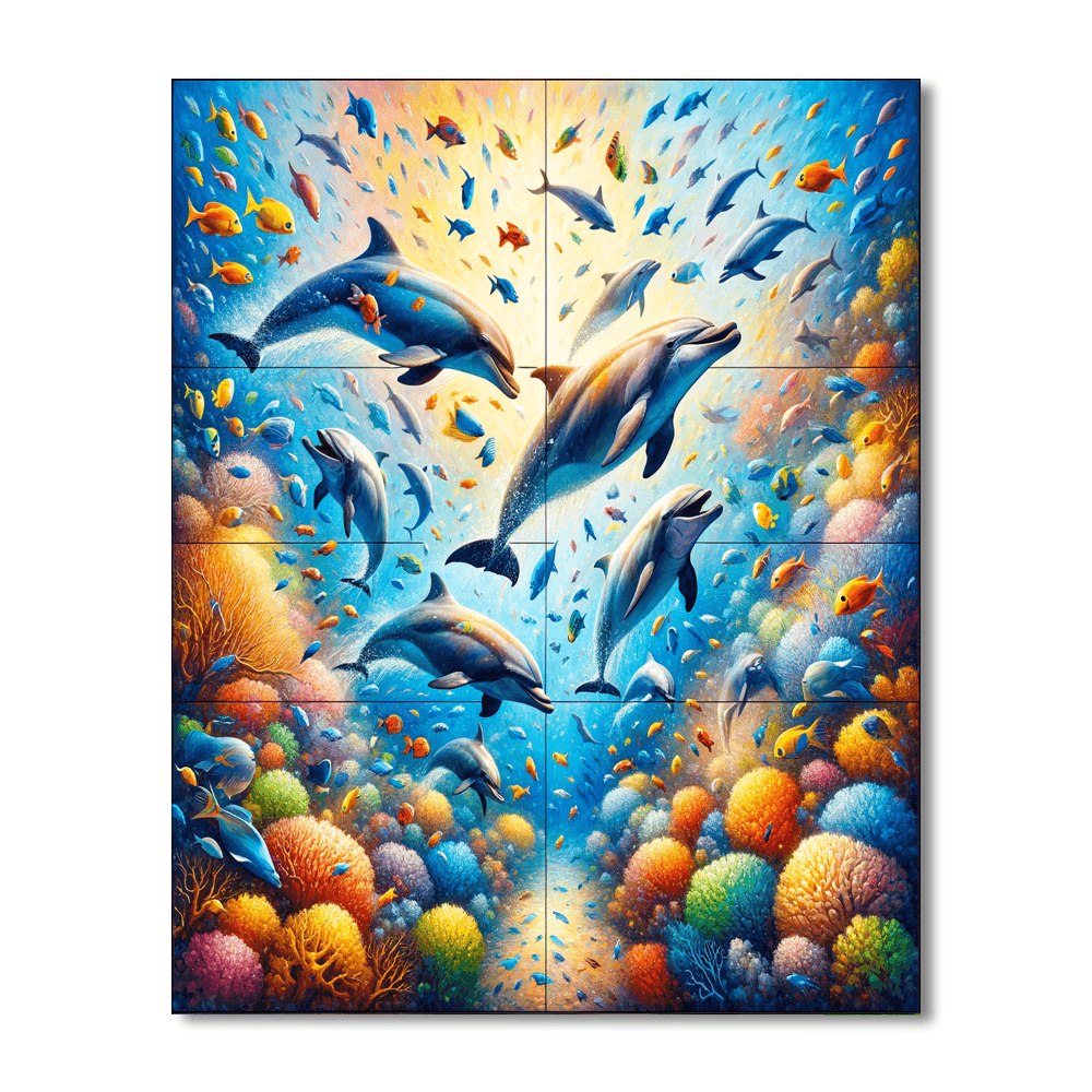 Joyful Underwater World DIY Paint By Numbers
