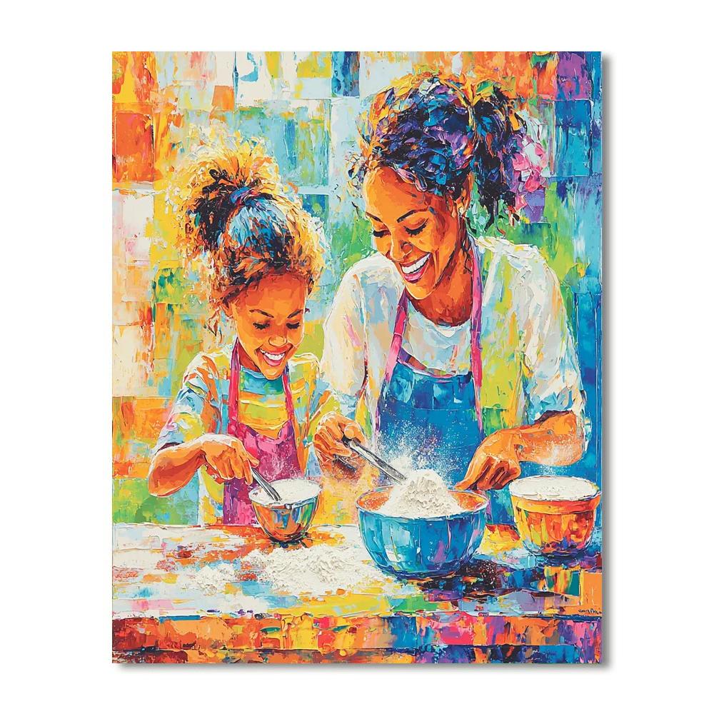 Whisking Up Joy Numbered Painting Kits