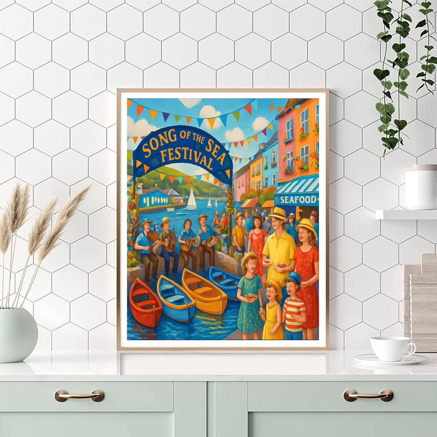 Song Of The Sea Festival Paint By Numbers Kits